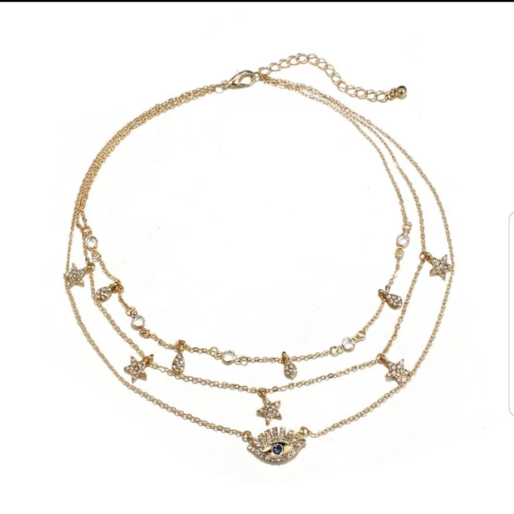 ♡Glory♡ Layered Necklace - Picture 6 of 6